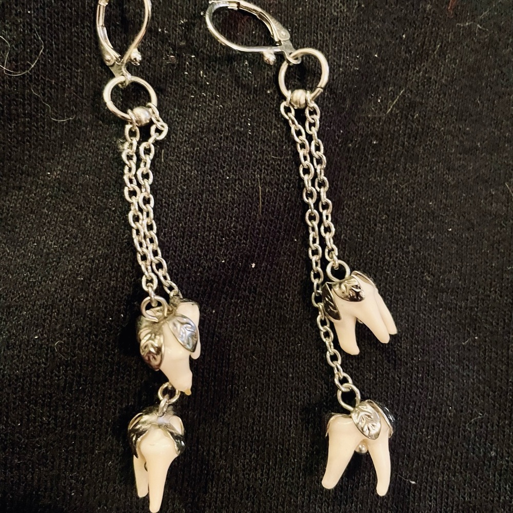 Oddity Tooth Earrings